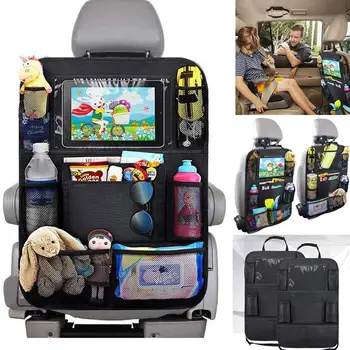 

Car Storage Back Seat Organizer Holder Waterproof Travel Back Bag Multi-Pocket Car Trucks SUVs Car Bag Seat Accessories Sto L5C5