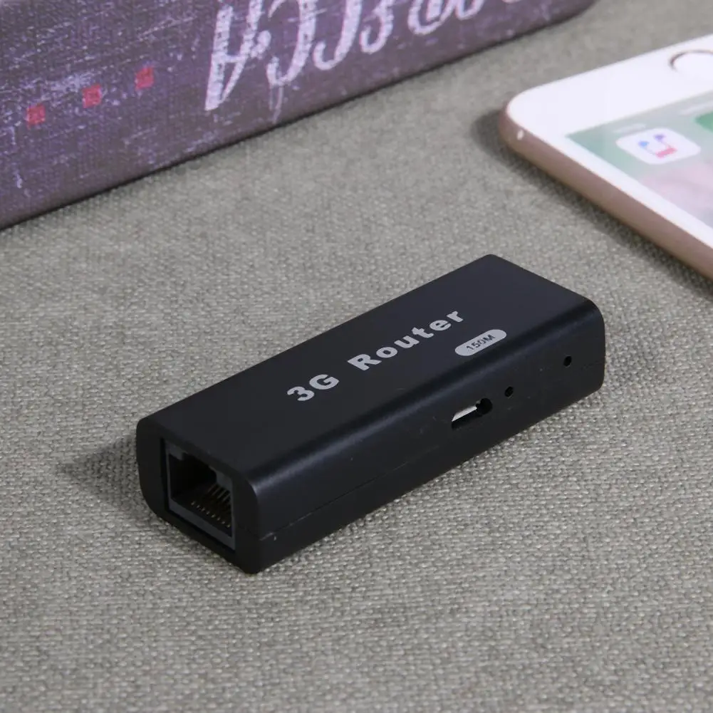Portable Mini 3G/4G WiFi Wlan Hotspot AP Client 150Mbps RJ45 USB Wireless Router Mac iOS Windows Linux Android