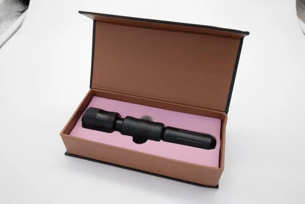 

Newest black 0.3ml Hyaluron Injection Pen hyaluronic pen No-Needle Mesotherapy High Pressure Acid Guns Massage Atomizer gun