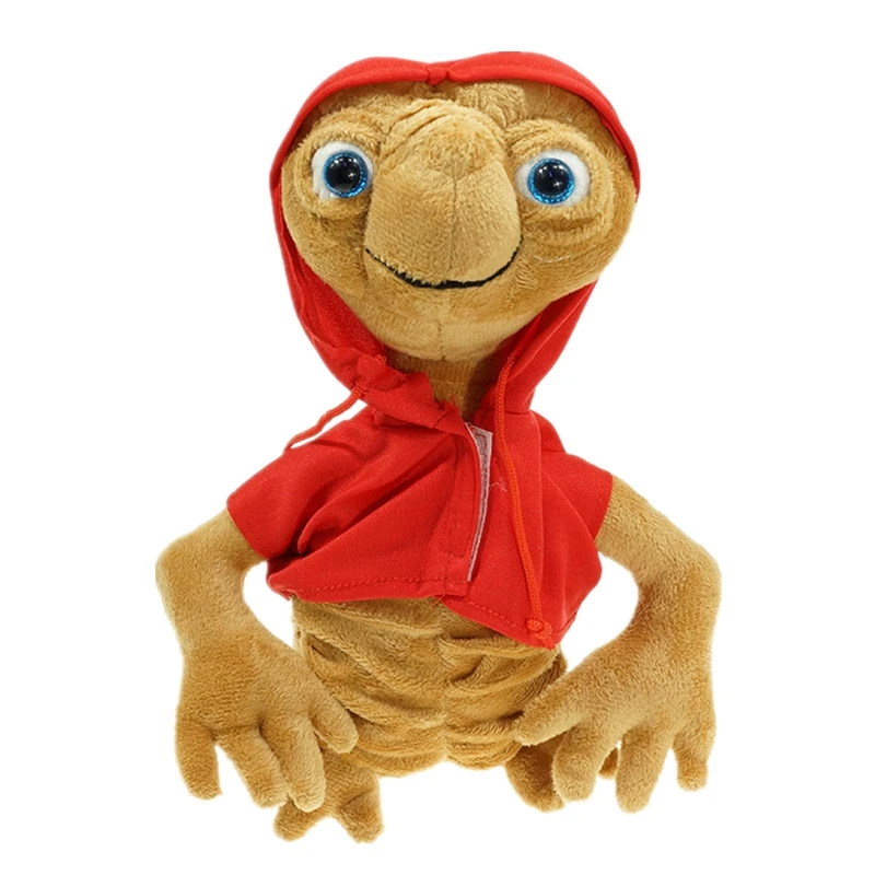 

25CM E.T Alien Plush Doll Toy ET the Extra-Terrestrial Doll With Cloth High Quality Kids Christmas Gifts Free Shipping