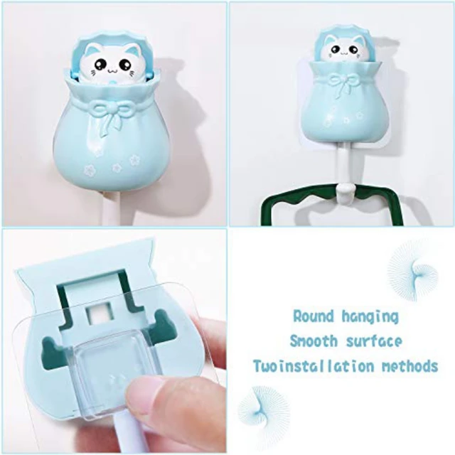 Aranyos Macskahorgok Függő Kulcsokhoz, Kalapok Törülközőkhöz, Táskák Sálak Falhorgok A Gyermekszobák, Nappali Hálószobák Díszítéséhez - Image 4