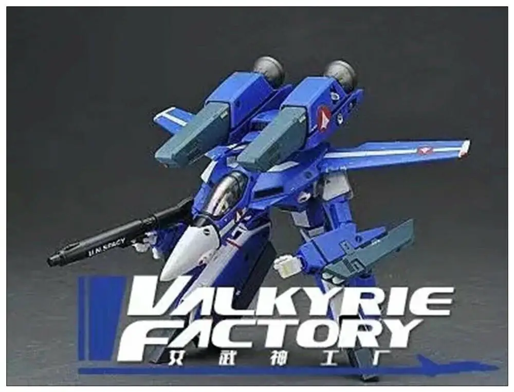 

NEW Valkyrie Factory 1/60 Macross VF-1J Maximilian Jenius Robotech Blue Ver. KO
