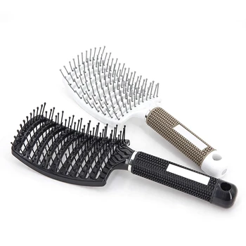 

2 Pcs Curved Vented Hair Brushes for Women Long, Thick, Curly and Tangled Hair
