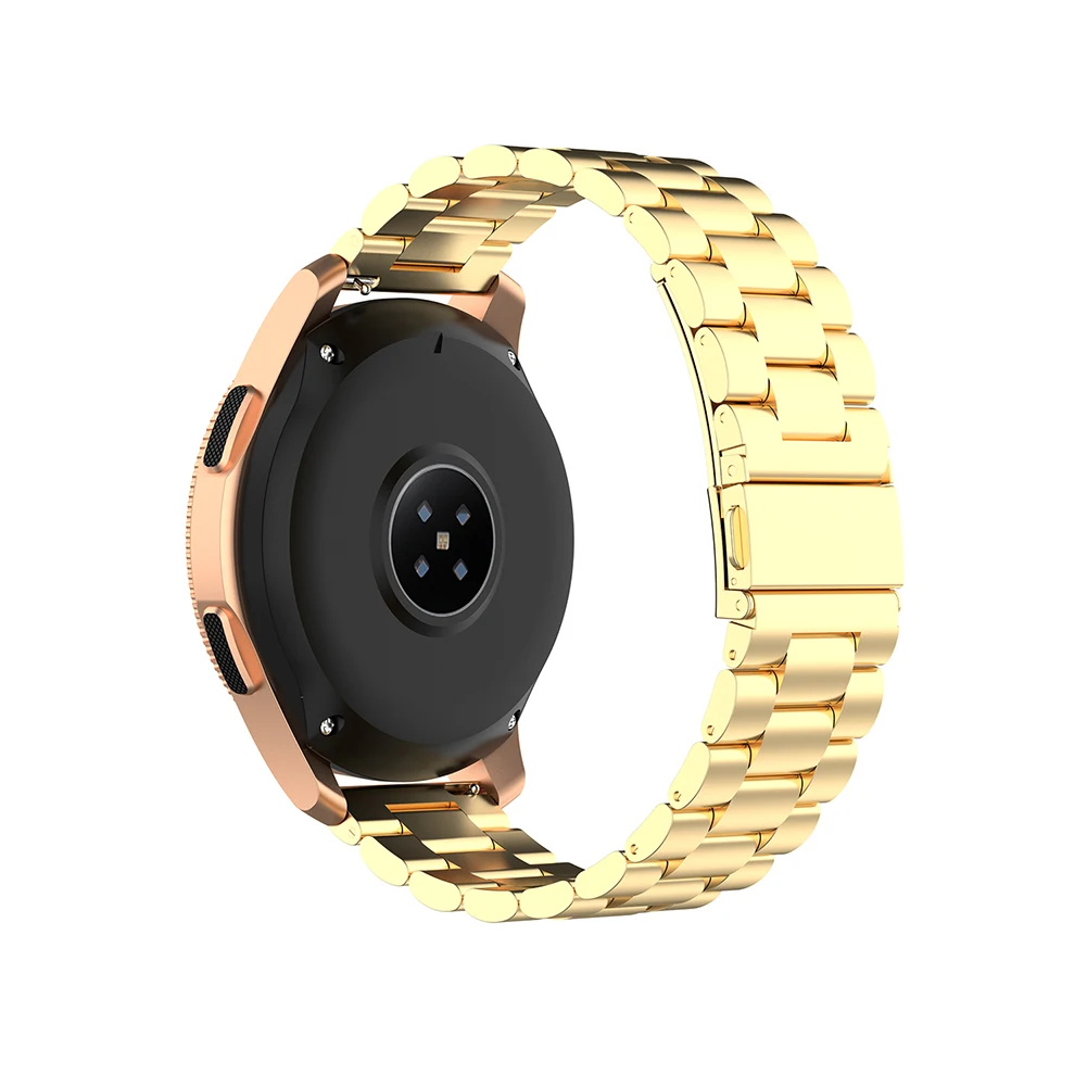 Наборы для наручных часов для samsung galaxy watch active 42 мм полосы 20 мм металлический браслет из нержавеющей стали ремешок для amazfit bip