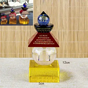 

CRYSTAL STUPA PAGODA OPENABLE FOR HOLY RELIC: MANTRA OF ALL BUDDHAS