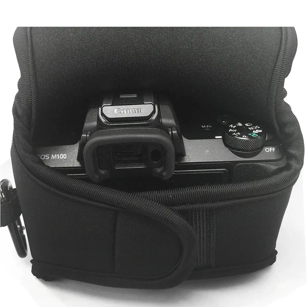 Неопреновый чехол для камеры сумка Canon EOS M200 M100 M10 M3 M2 M с 15 45 мм объективом DSLR Digital +