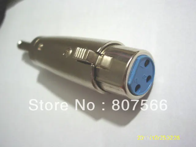 4 шт. XLR 3-контактный разъем для 1/" подойдет как для повседневной носки, так микрофон в комплект поставки входит адаптер