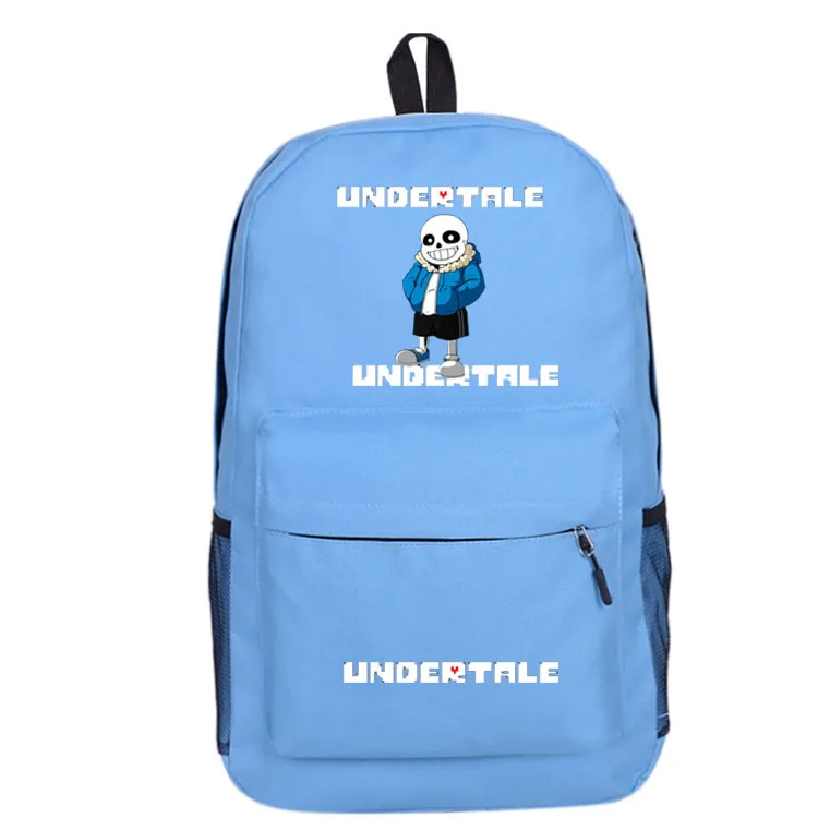 photo colour Модный рюкзак Undertale, школьные сумки с новым рисунком, школьный рюкзак для мужчин и женщин, рюкзак для ноутбука, детские школьные сумки для подростков - Цвет: photo colour