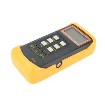 

6802 II Dual Channel Digital Thermometer 2 K-Type Thermocouple Sensor Probe EN