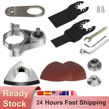 

14Pcs Angle Grinder Adapter Refitting Head Universal Adapter with Compatible Saw Blade for M10 Conversion Gadget Accessories