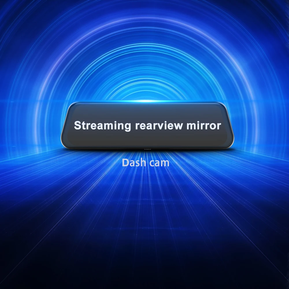 

FHD 1080P Video Recorder Waterproof Dash Cam Stream media Pro Stream Rearvew Mirror Car Dvr Camera night vision