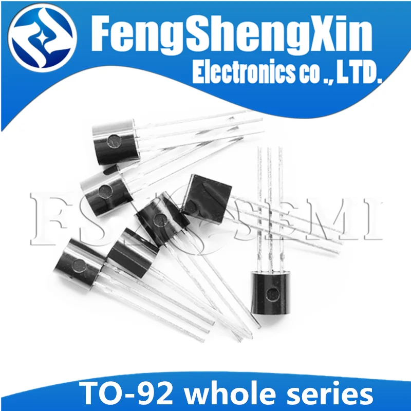 50pcs MPSA05 MPSA06 MPSA13 MPSA14 MPSA18 MPSA42 MPSA44 MPSA56 MPSA92 triode TO-92 afbeelding