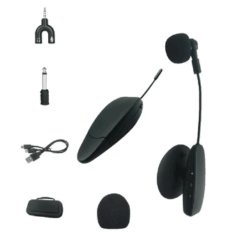

Wireless Instrument microphone Suction Cup Condenser Mic for Cello Violin Guitar Bass Stringed Instrument
