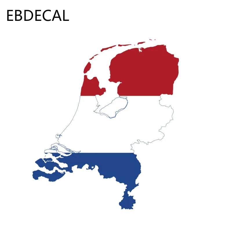 

EBdecalNetherdlands Holland Flag Funny Car Bumper Window Wall Suitcase Decal Sticker Decals DIY Decor CT7255