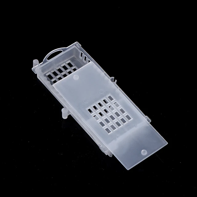 1 Db Fehér Átlátszó Méh Ketrec Szerszám Szállító Méhészeti Berendezések Queen Ház Méhkas - Image 3