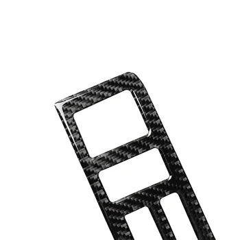 

Panel AC trim sticker Black Carbon fiber Replacement For BMW 3 Series E46 1998-2005 Air condition