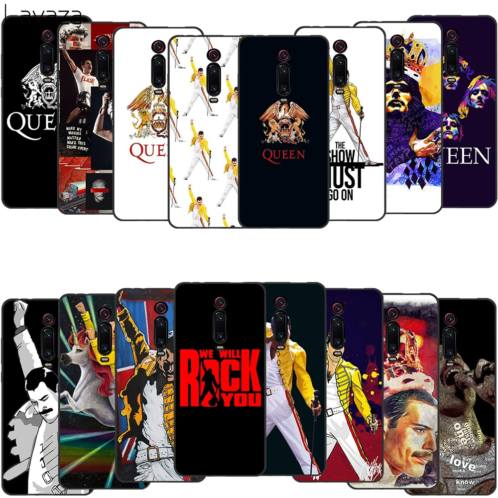 

Freddie Mercury Queen band Soft Case for Xiaomi A3 9T Pro CC9E Mix 2S MAX3 Redmi 7A K20 Note8 Pro Cover
