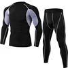 ICESNAKE Men T-shirt Summer Breathable Thermal Underwear Set Motorcycle Winter Warm Long Johns Shirts & Tops Bottom Suit ► Photo 2/6