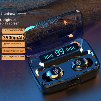 

Bluetooth Earphone with Microphone Sports Waterproof Bluetooth Earphones HIFI Stereo Noise Cancelling Headset EarbudsEa