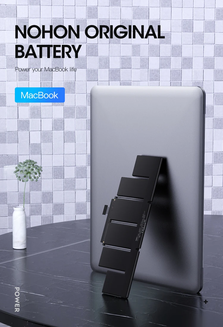 NOHON Аккумулятор для ноутбука A1417 для Apple MacBook Pro retina 1" A1398 Mid 2012 ранний 2013 MD831LL/A MC975LL/A MC976LL/A ME665LL/A
