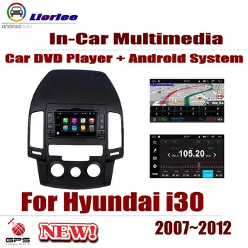 

For Hyundai i30 (FD) 2007~2012 Car Android Player DVD GPS Navigation System HD Screen Radio Stereo Integrated Multimedia