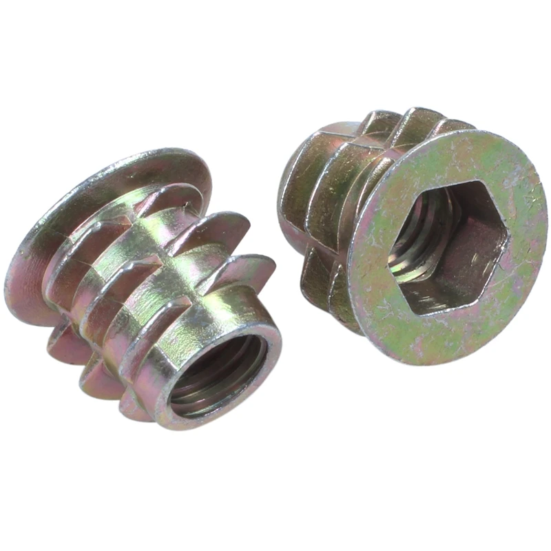 30 шт. M6x10mm шестигранный винт с резьбой для дерева