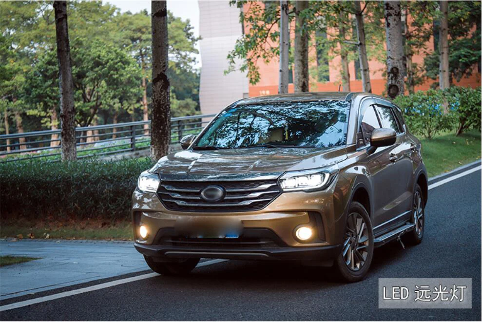 Автомобильный bupmer головной светильник для Trumpchi GS4, головной светильник, автомобильные аксессуары, светодиодный противотуманный фонарь для Trumpchi GS4