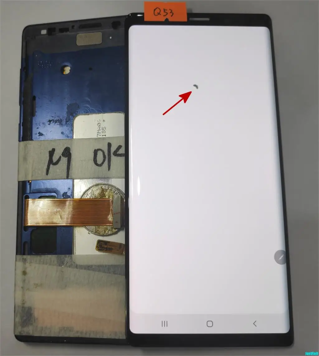 Для samsung Galaxy Note 9 ЖК-дисплей кодирующий преобразователь сенсорного экрана в сборе N960 N960F N960D N960DS ЖК-дисплей с дефектом
