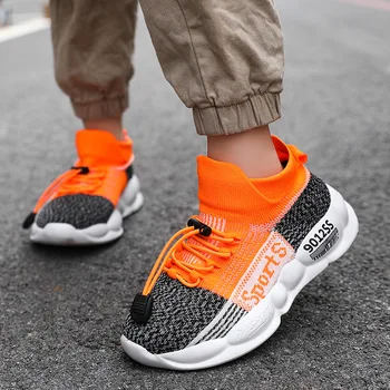 

Light Kids Shoes Boys/Girls Leisure Travel Shoes Running Teenager Children Sneakers Sports Fashion Breathable Spring/Autumn New