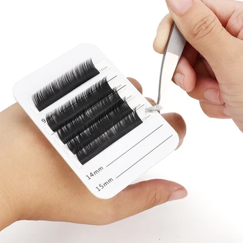 

klacuva Acrylic Eyelash Extension Pallet Lash Glue Holder Eyelash Stand Holder Eyelash Extension Tools