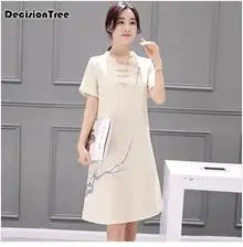 aodai вьетнамское платье Ципао для женщин традиционная одежда Ао Дай китайские платья до колен восточное платье для женщин
