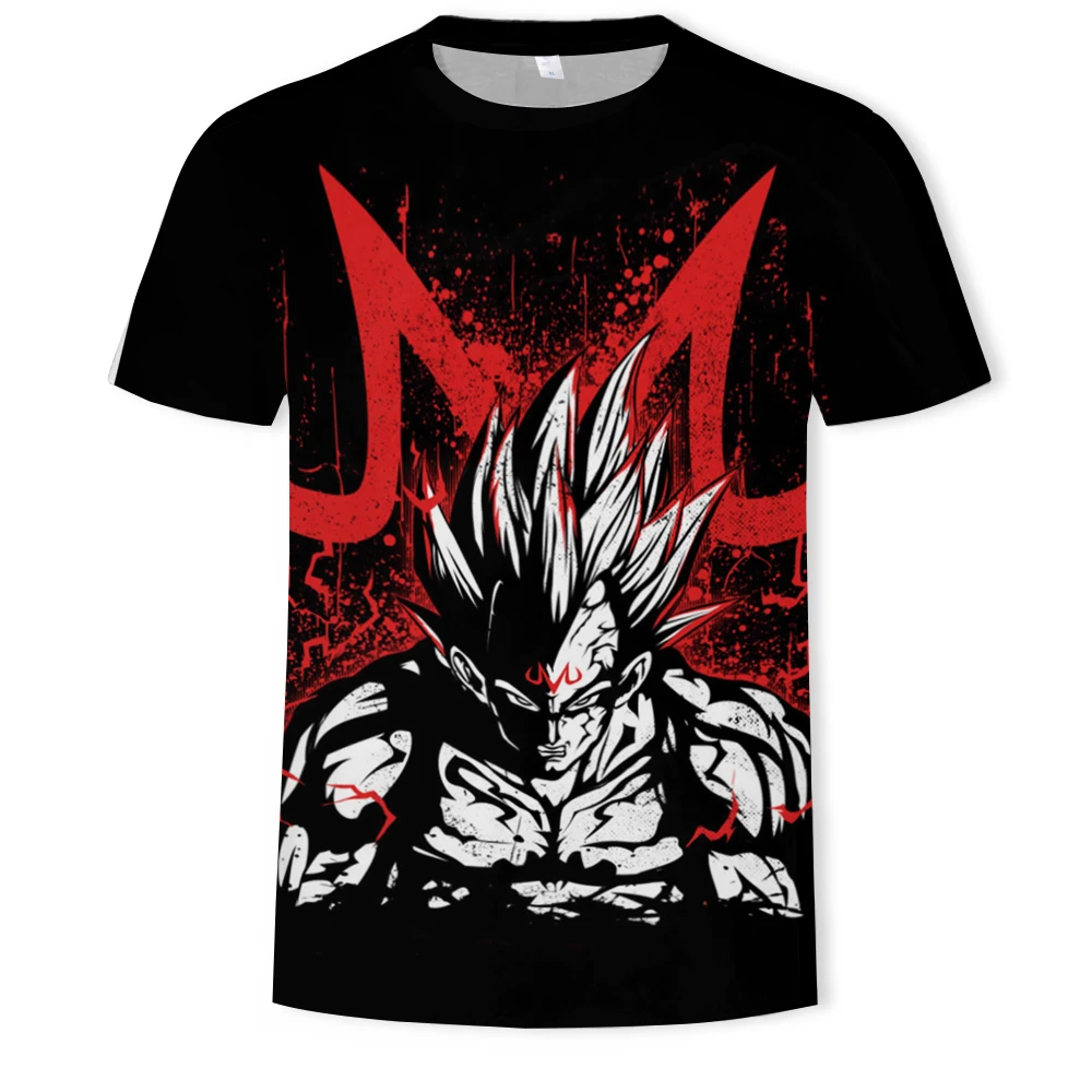 T166 Dragon Ball Z Ultra Instinct God Son Goku Super Saiyan Мужская футболка с 3D принтом, летняя повседневная забавная футболка с круглым вырезом, большие размеры - Цвет: T166