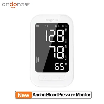 

Andon Smart Blood Pressure Monitor Arm Heart Beat Rate Pulse Meter Tonometer Sphygmomanometers Pulsometer Smart Measure