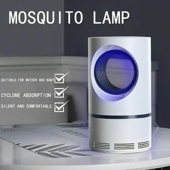 

Photocatalytic Mosquito Killer Lamp Zapper USB LED Light UV Insect Trap DTT88