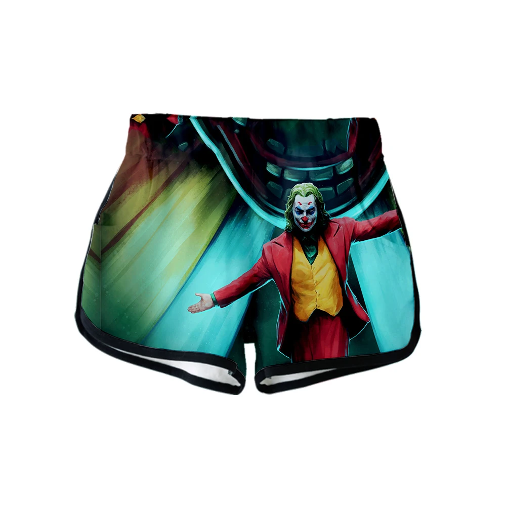 Frdun Tommee Movie Joker, Joaquin, Phoenix, Arthur Fleck, 3d принт, летние женские повседневные милые шорты для девушек,, сексуальные шорты, одежда