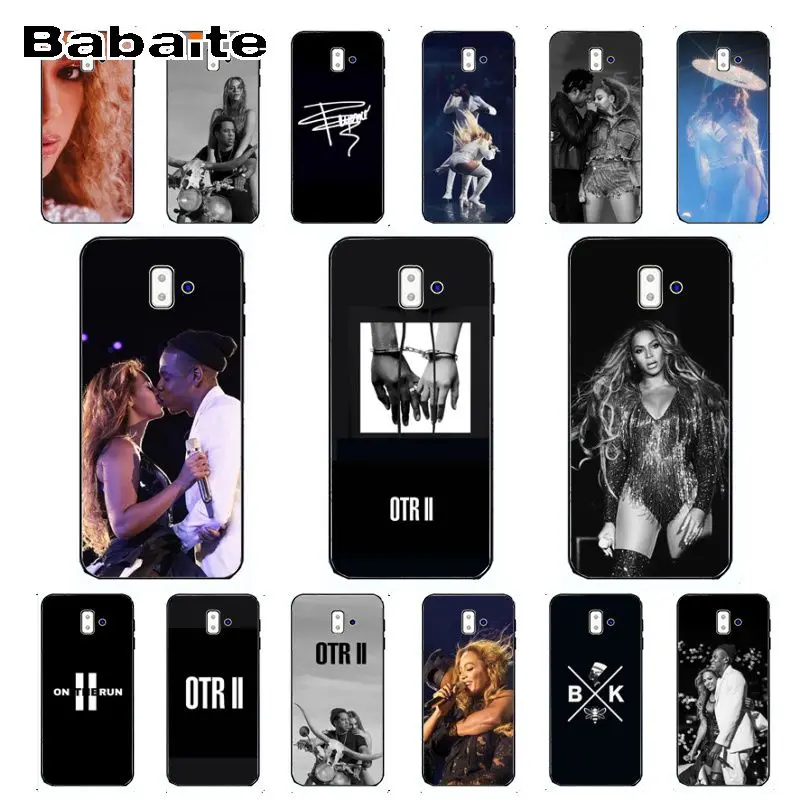 coque for galaxy A10 Beyonce Jay Z OTR II Phone Accessories Case For samsung Galaxy j6 plus A6 A8 A9 A10 A30 A50 Mobile Cover