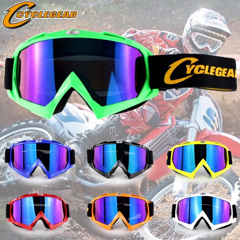 Racing Motocross Cyclegear Glasses Road Goggles Bike Motorcycle Windproof Sports