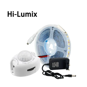 

12V 2835 motion sensor led strip 0.5m 1m 2m 3m 4 m 5m IP33 Non-waterproof for indoor home senson light Flexible tape led strip