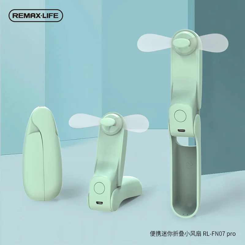 

portable mini folding handheld small fan USB charging pendant fan with charging cable