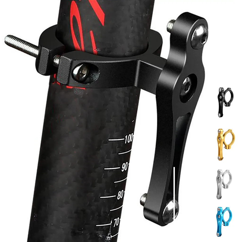 Bike Bicycle MTB Water Bottle Clip Cage Holder Clamp Handlebar Bracket Mount