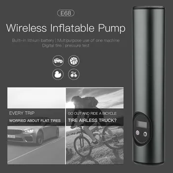 

tire inflator Portable Wireless Air Portable AirCompressor Mini Air Inflator air compressor mini is compact насос автомобильный