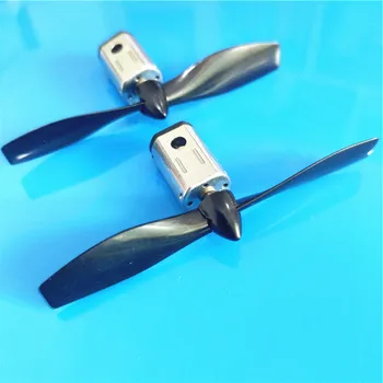 

2sets/pack N21 3V 17000RPM Micro DC Motor with Black Red Propeller CW CCW Model Airplane Helicopter Fan DIY Parts Dropshipping