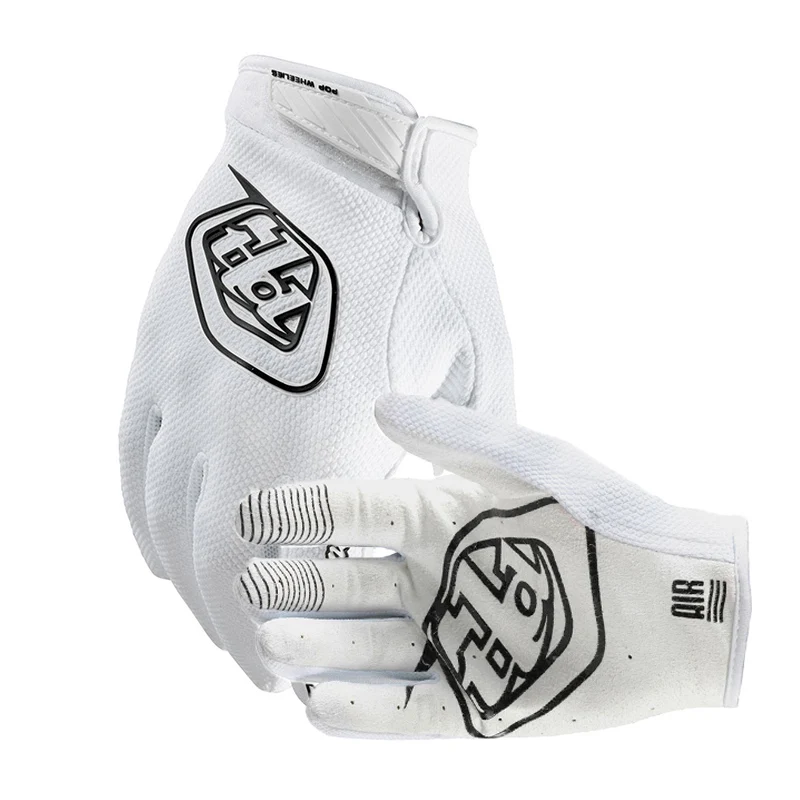Новые Troy Lee Designs tld FLY 661 перчатки для езды на мотоцикле велосипедные перчатки MTB внедорожные перчатки гоночные перчатки - Цвет: Белый