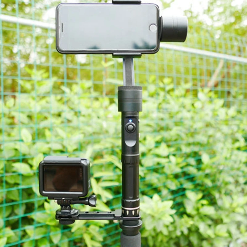 Монитор/свет/телефон крепление адаптер кронштейн для Zhiyun Smooth Q/Osmo Mobile 2/Feiyu G5, Spg Series, Vimble C/Smooth 3