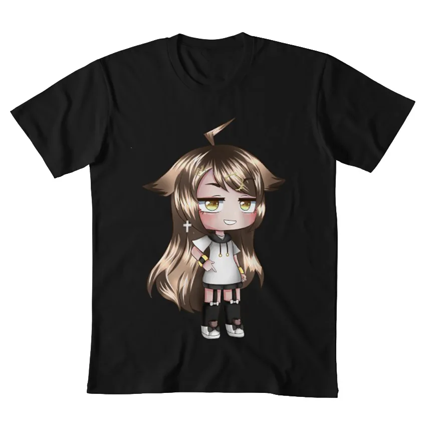 Yamasaki-san-Gacha/футболка для правки, yamasaki gacha bamboobanana, милая аниме-девушка
