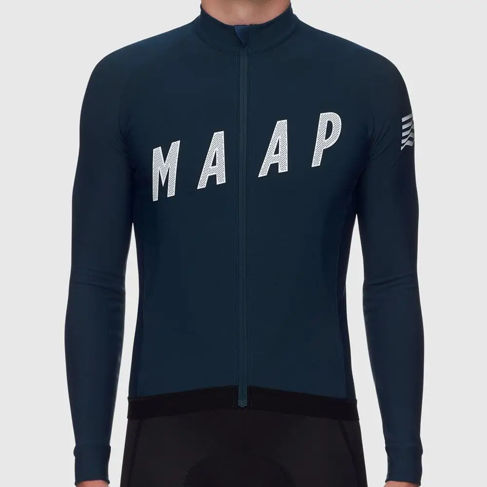 05 MAAP Pro велосипедная одежда, зимний мужской длинный комплект, Термальный флисовый велосипедный Джерси, мужской костюм, велосипедная одежда, униформа mtb maillot - Цвет: 05
