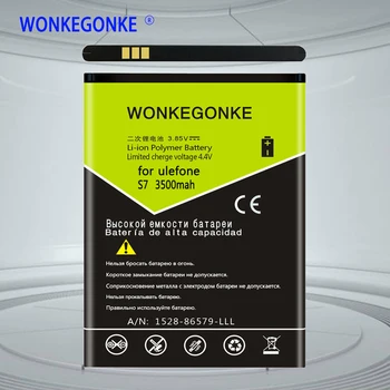 

WONKEGONKE for ulefone S7 Mobile Phone Batteries Bateria