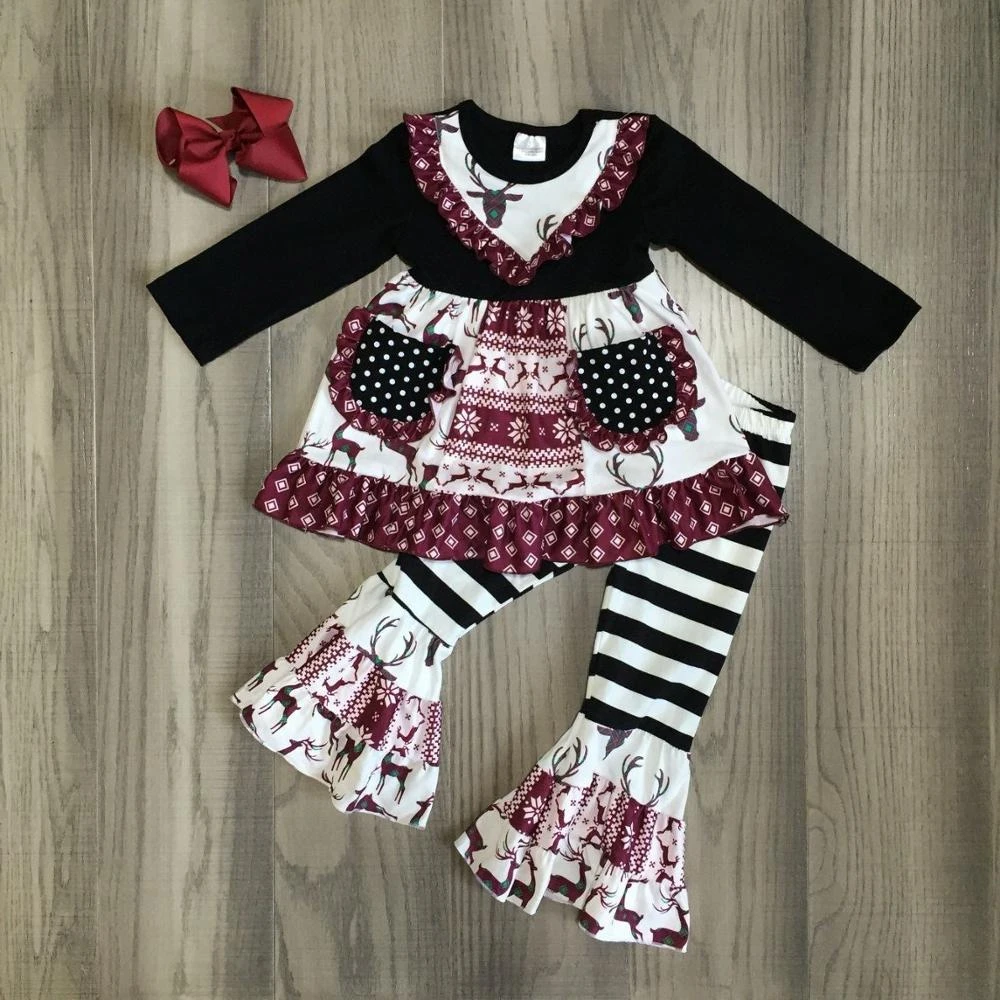 baby girl boutique christmas outfits