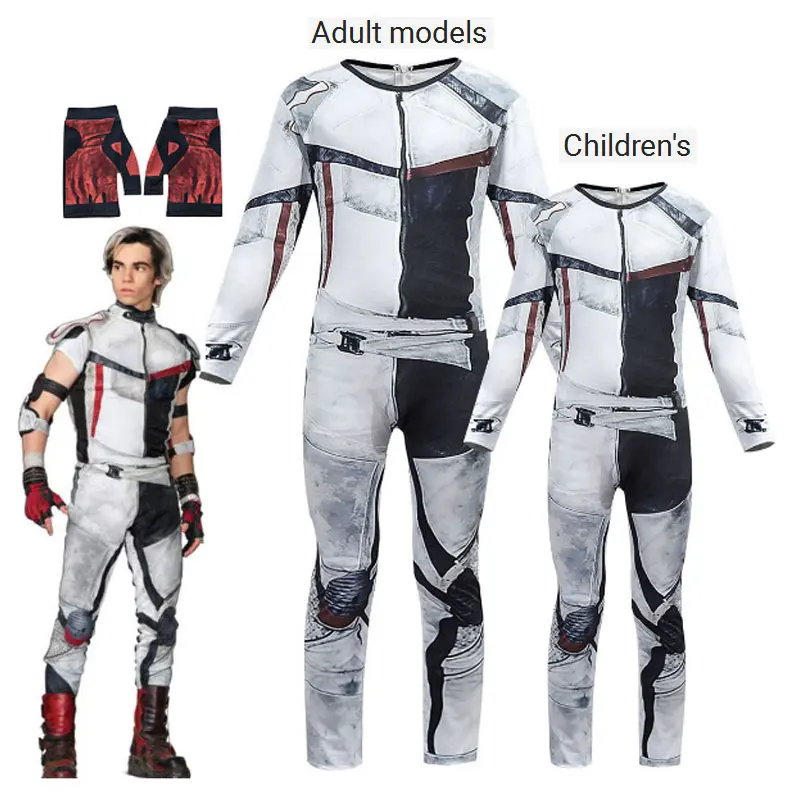 Детская одежда для мальчиков 3 костюмированных костюма Карлоса платье Детские