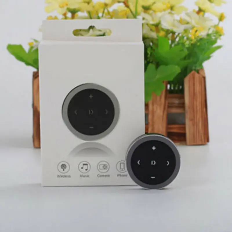 1 шт. автомобильный беспроводной Bluetooth MP3 медиа-кнопка руль пульт дистанционного управления музыкальный плеер